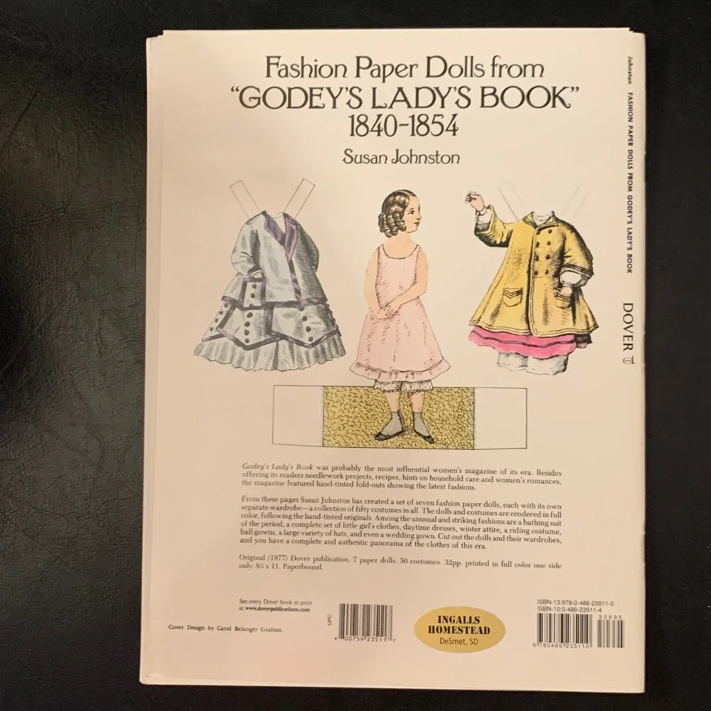 Godey’s Fashions Paper Dolls - Picture 3 of 10